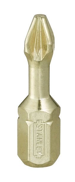 "Embouts Torsion Pozidriv 25 Mm - 1/4"" Gamme Pro - Jeu De 6 Stanley 1-13-635