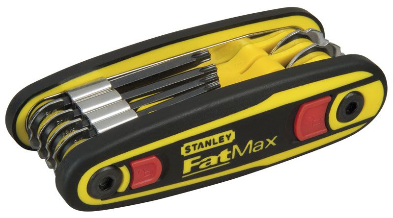 Clé Male Torx Sur Support Verrouillable - Jeu De 8Pcs Fatmax Stanley 0-97-553
