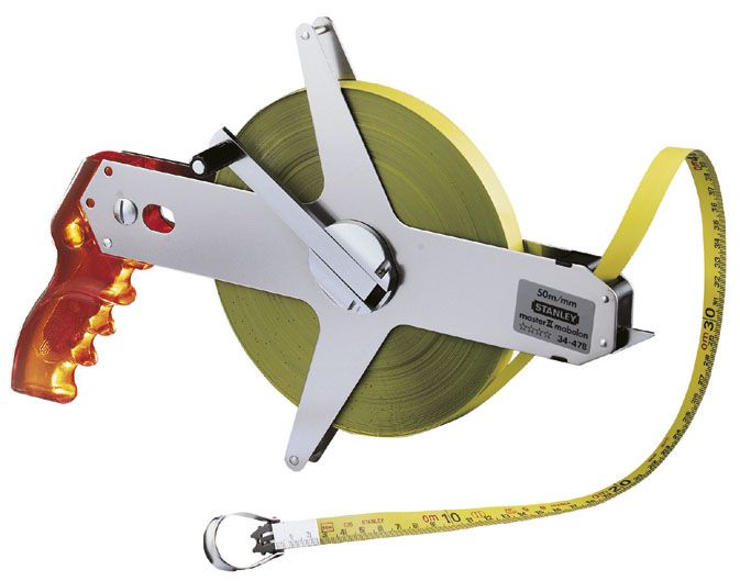 Mesure Longue 30M X 12,7Mm Ruban Acier Mabolon Master Ii Stanley 1-34-477