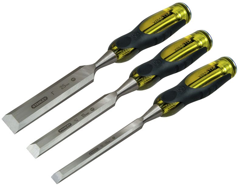 Ciseau A Bois Coffret 3Pcs Fatmax Stanley 2-16-270
