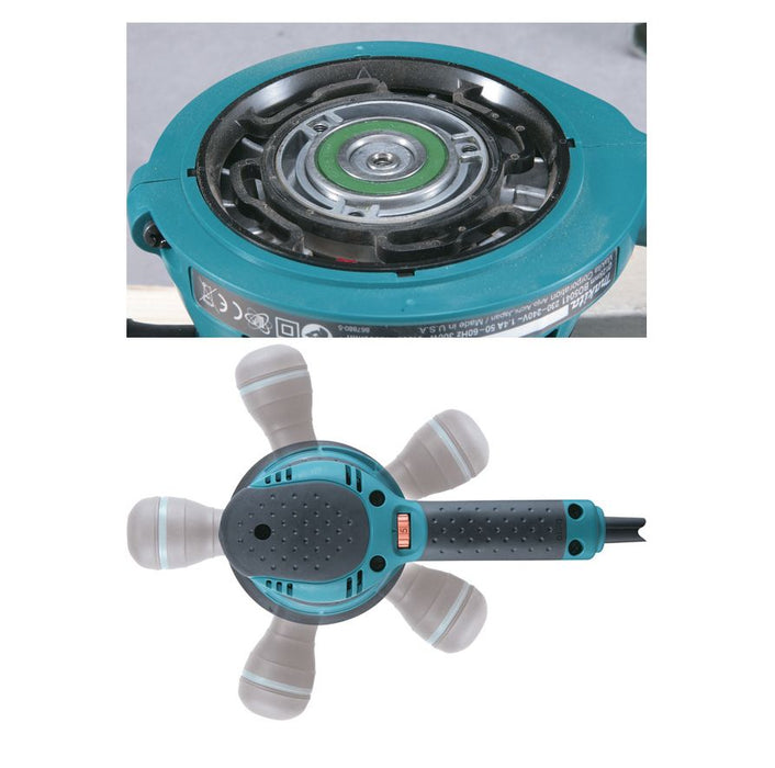 Ponceuse excentrique 300W ø125mm BO5041J Makita poignée rotative