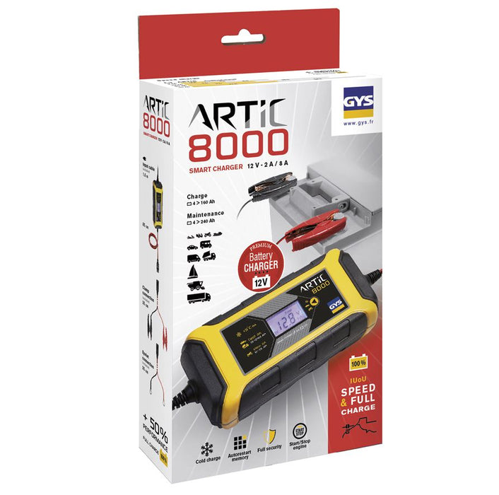 Chargeur de batterie ARTIC 8000 GYS 029590