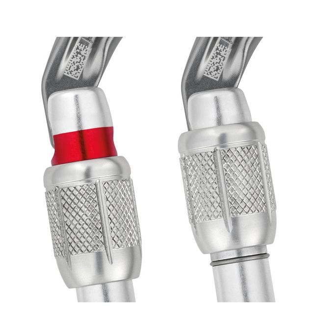 Mousqueton ovale léger OK SCREW-LOCK PETZL