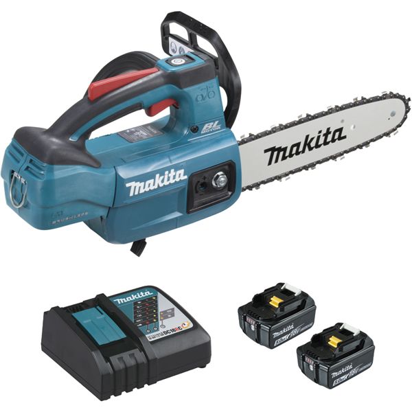 Tronçonneuse d'élagage 18 V Li-Ion 5 Ah 25 cm Makita DUC254RT2