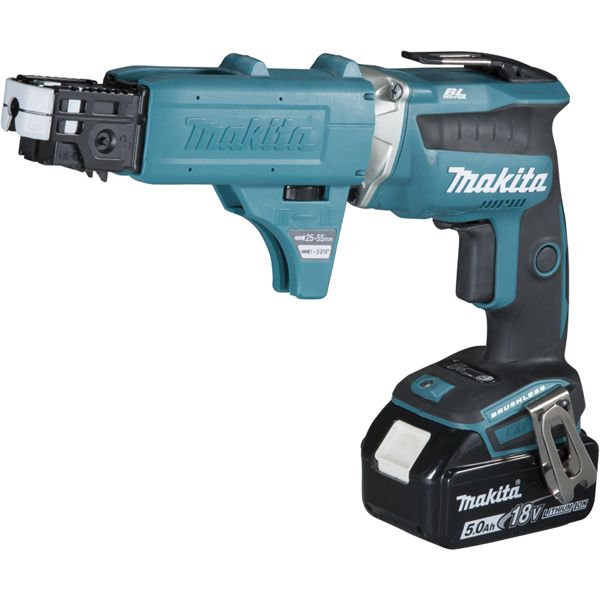 Visseuse automatique 18 V Li-Ion 5 Ah 5 x 25 à 55 mm Makita DFS452TJX2