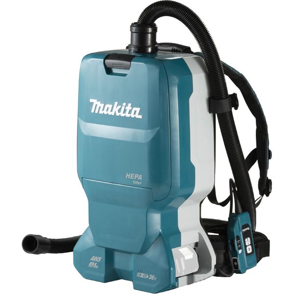 Aspirateur 36 V  2 x 18 V Li-Ion  110 mbar (Produit seul) Makita DVC665Z