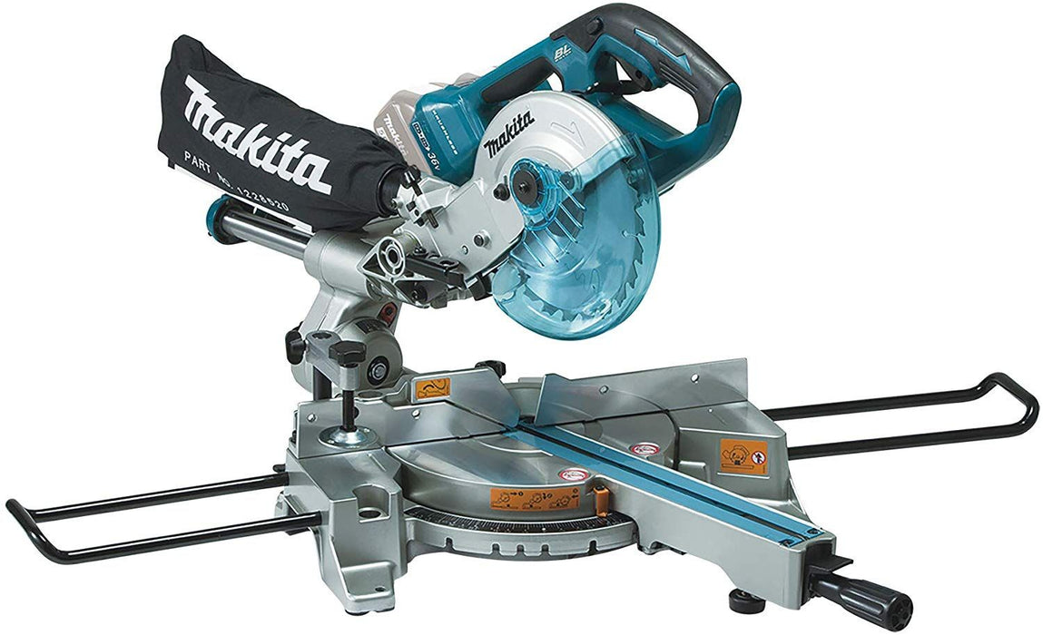 Scie radiale 36 V  2 x 18 V  ø 190 mm (Produit seul) Makita DLS714NZ