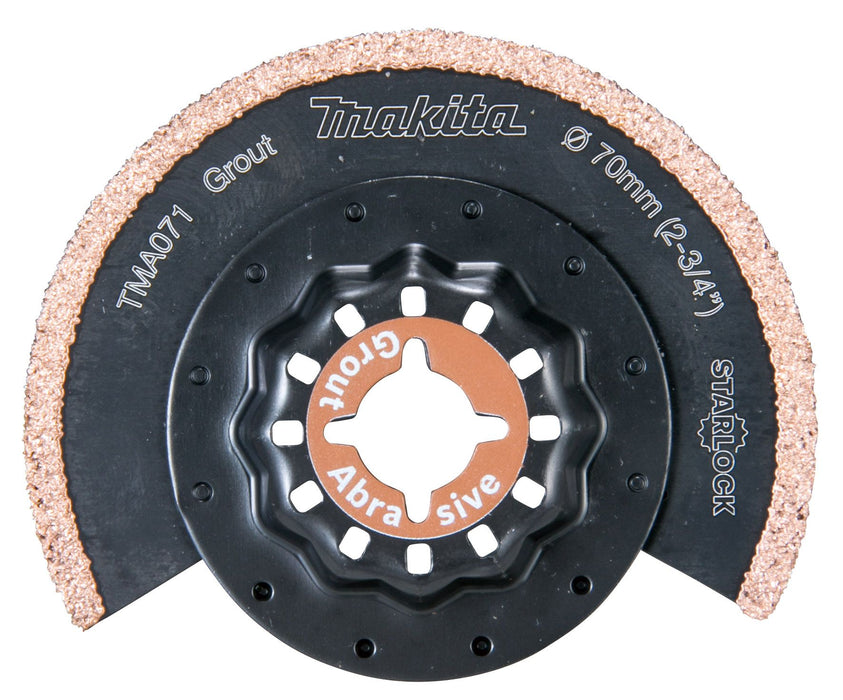 Lame Segment Conc. Carbure Starlock 70 mm G50 Makita B-65040