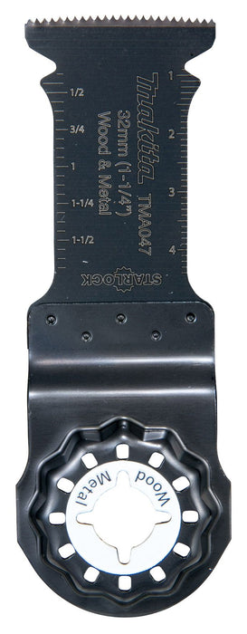 5 Lames Plongeante Bim Starlock 32x50 mm Bois/Metal Makita B-64814-5