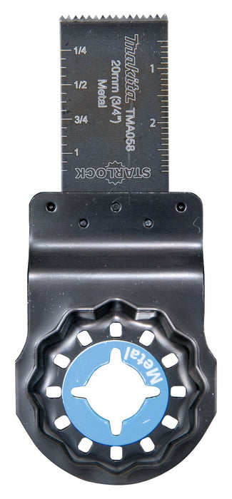 Lot 5 Lames Plongeantes Bim Starlock 20x30 mm Metal Makita B-64923-5