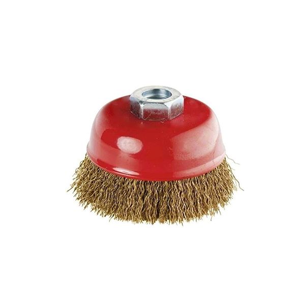 Brosse décapage acier laintonné ondulé ø100 mm SIDAMO