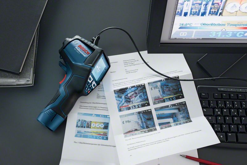 Détecteur thermique connecté GIS 1000 C - Lboxx Bosch 601083301