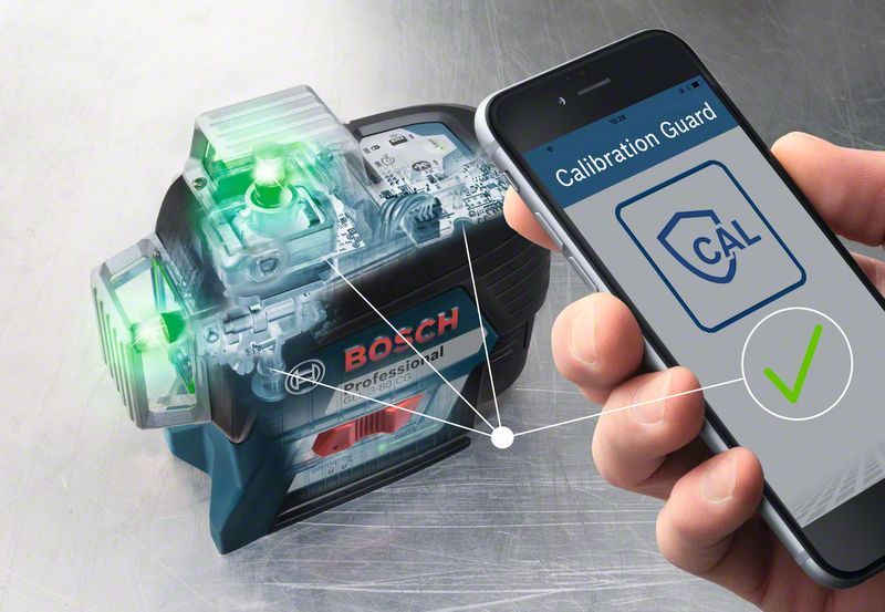 Laser lignes connecté GLL 3-80 CG Solo + Housse + L-Boxx + B Bosch 0601063T03