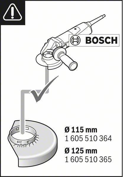GDE 115/125 FC-T Bosch 1600A003DK