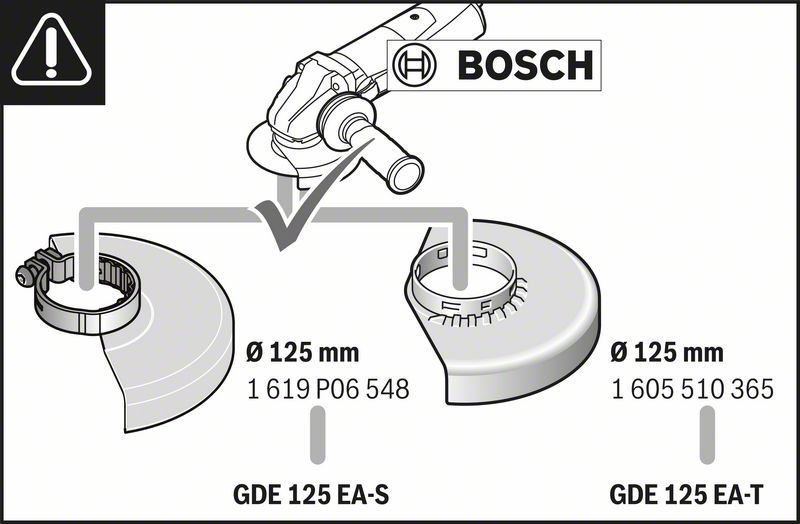 GDE 125 EA-S Bosch 1600A003DH