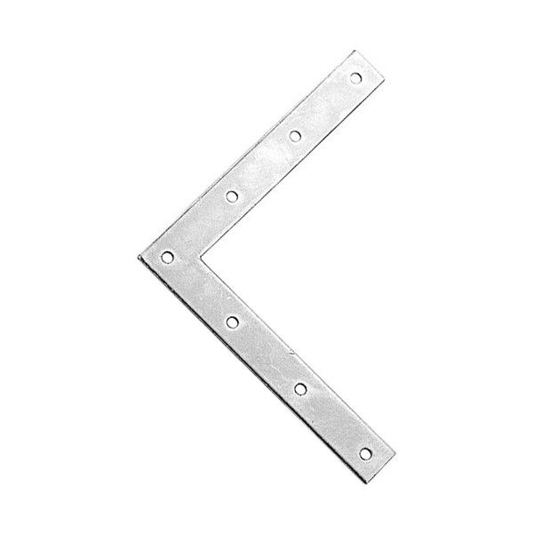 Équerre fenêtre zingué 160x160 bout carré - 6418160