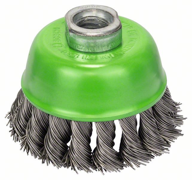 Brosses boisseaux à fils torsadés Heavy for Inox 75 mm Bosch 2608622060