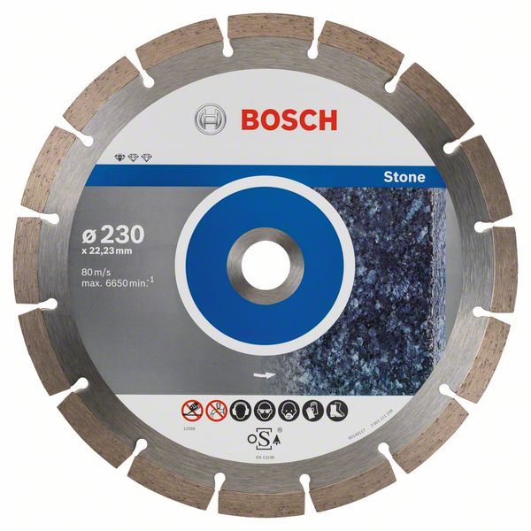Disque à tronçonner diamanté Standard for Stone Bosch 2608603238