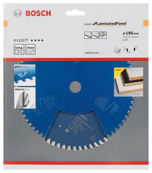 Lame de scie circulaire Expert for Laminated Panel Bosch 2608644130