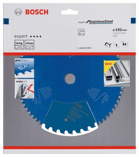 Lame de scie circulaire Expert for Stainless Steel Bosch 2608644288