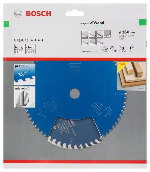 Lame de scie circulaire Expert for Wood Bosch 2608644021