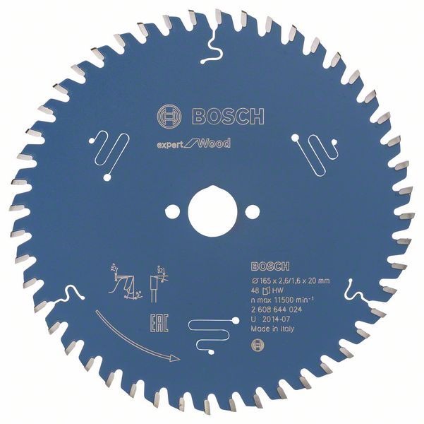 Lame de scie circulaire Expert for Wood Bosch 2608644024