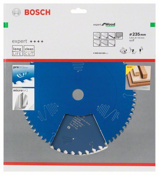 Lame de scie circulaire Expert for Wood Bosch 2608644065