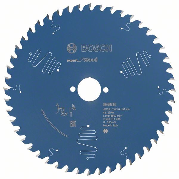 Lame de scie circulaire Expert for Wood Bosch 2608644088