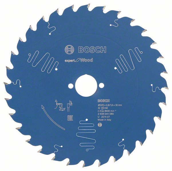 Lame de scie circulaire Expert for Wood Bosch 2608644089