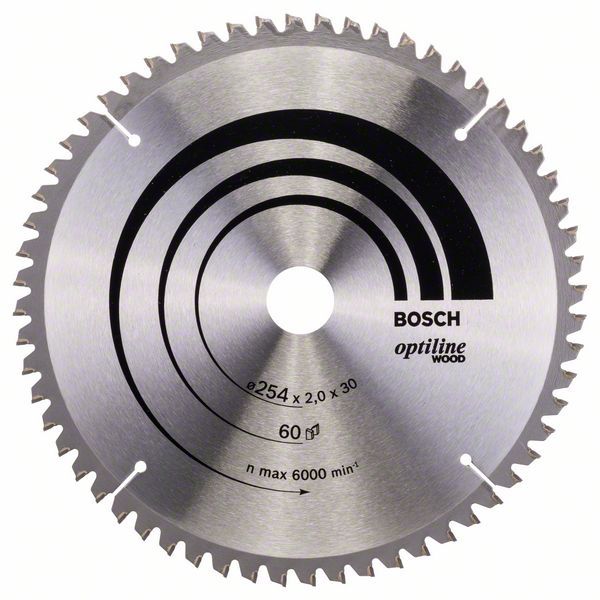 Lame de scie circulaire Optiline Wood Bosch 2608640436