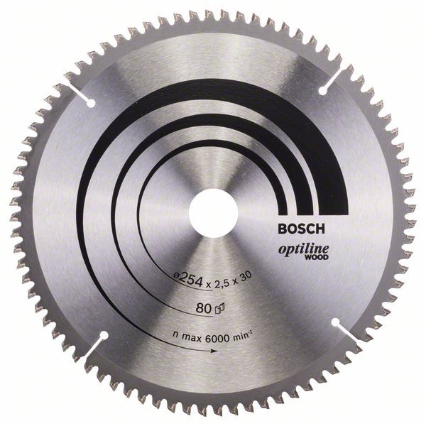Lame de scie circulaire Optiline Wood Bosch 2608640437