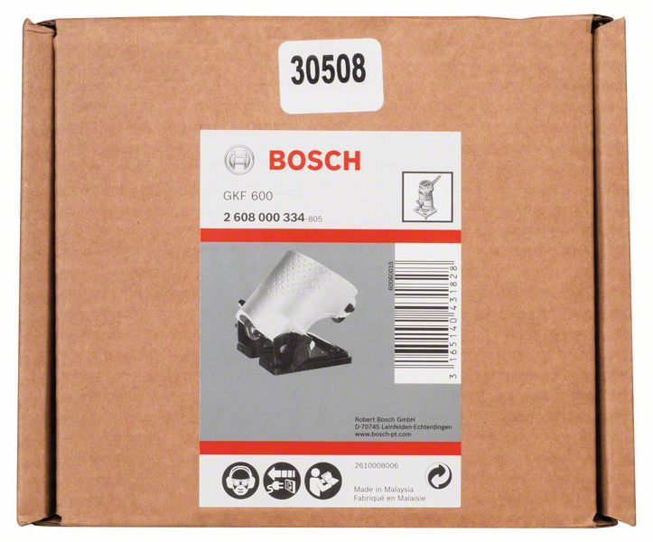 Support inclinable pour fraisage en biais Bosch 2608000334