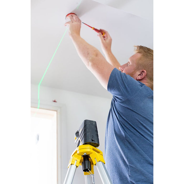 Niveau Laser Croix + 2 Points -SCPG2 Vert - Fatmax (Li-Ion) Stanley FMHT77597-1