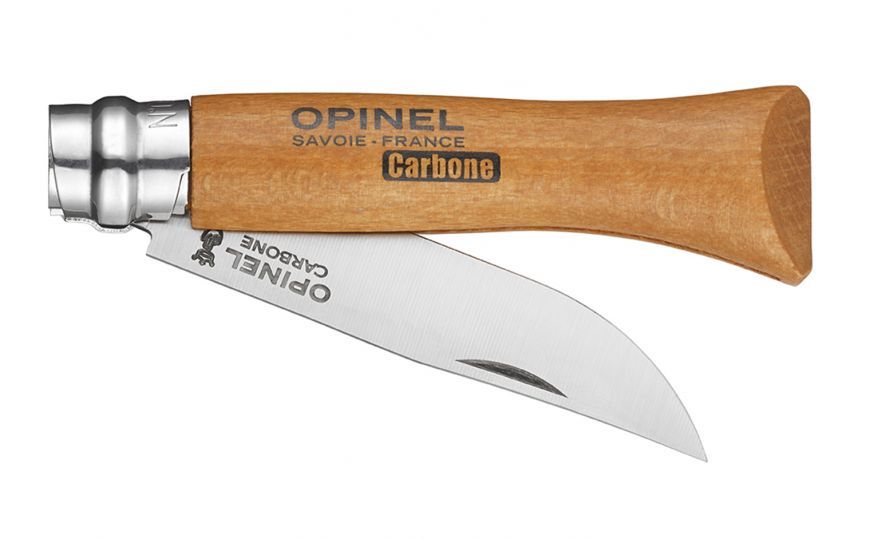 Couteau Opinel N°06 Carbone - 113060