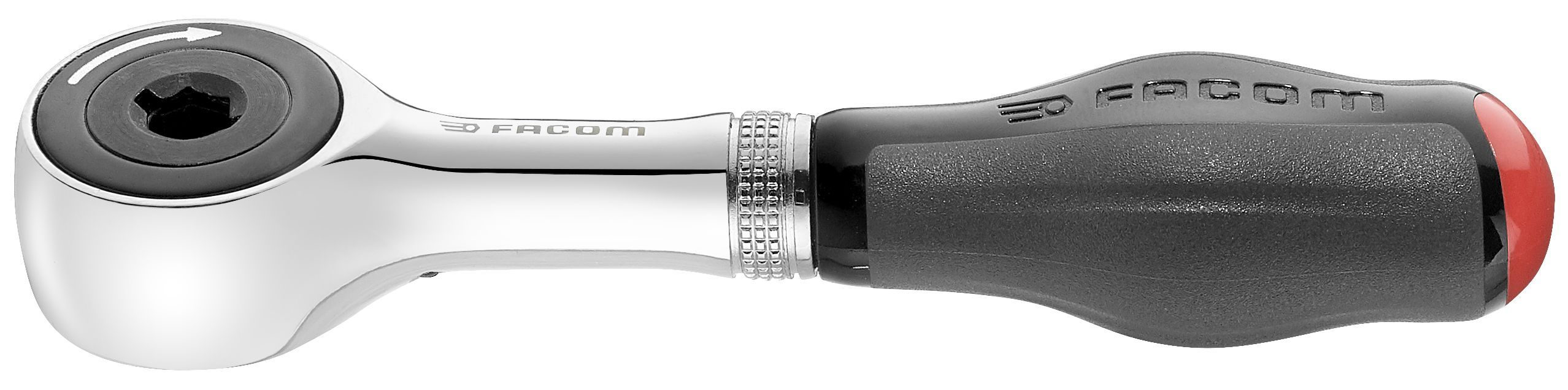 Cliquet pour embouts 1/4 à  manche rotatif R.PE360 Facom