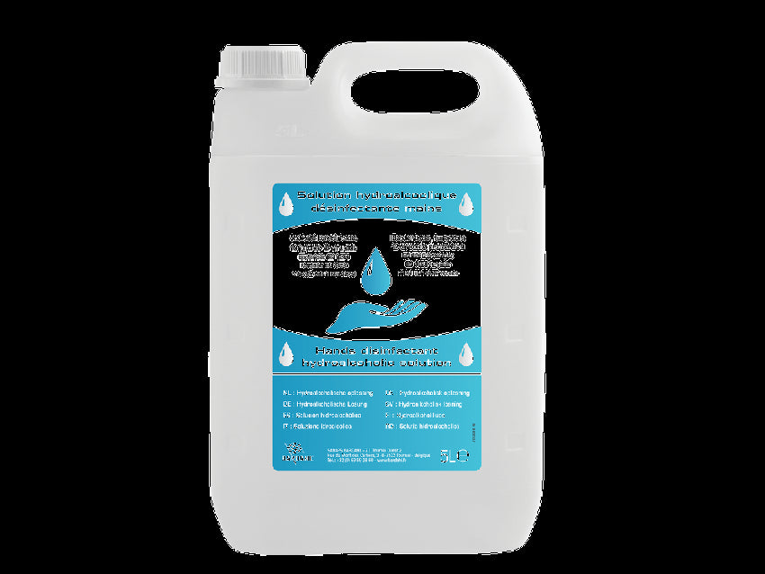 Bidon solution Hydroalcoolique Désinfectante 5L Bardahl