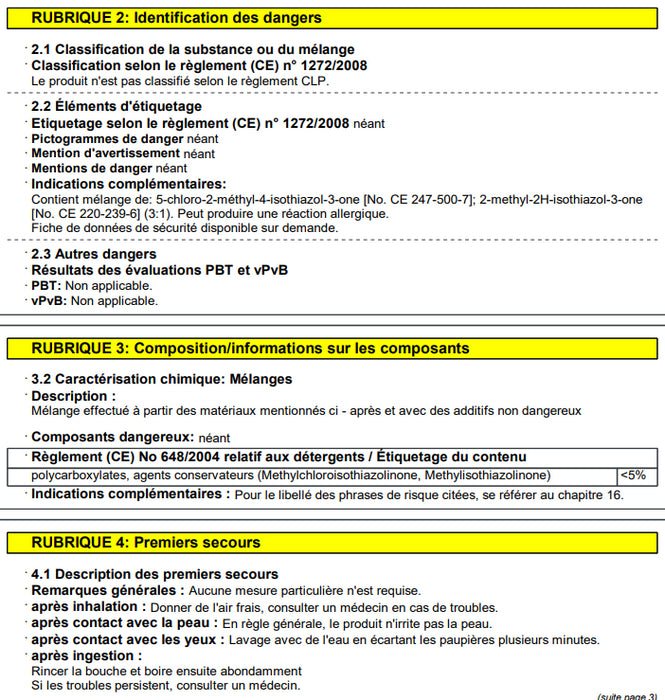RM 110 FI ASF 1L Maintenance système Adv Karcher 6.295-327.0