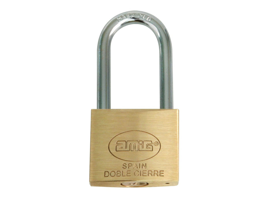 Cadenas en laiton avec anse traité en acier.Anse long.Compre AMIG1226