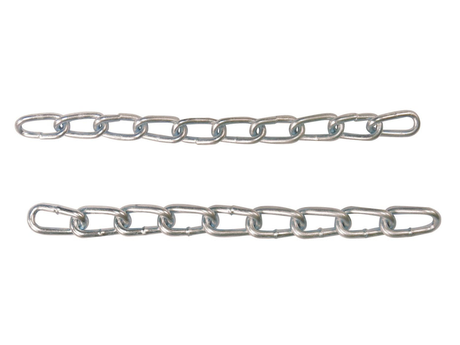 Chaîne en acier Torsadée Maille tyrolienne vendu au mètre linéaire AMIG19114