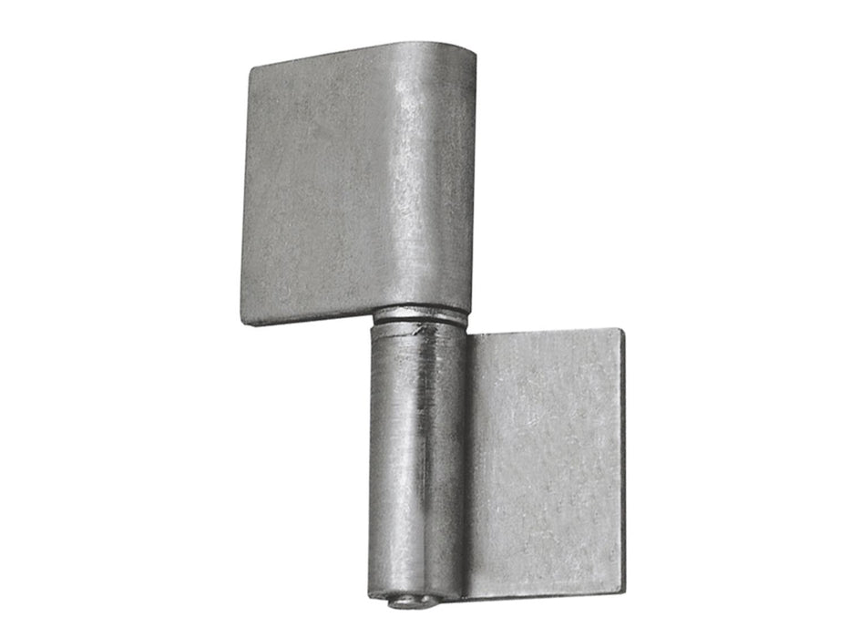 Paumelle à souder en acier, avec charnière roulée large, pou 1445