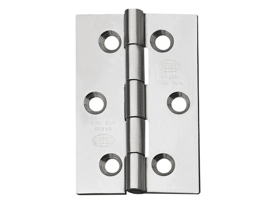 Charnière fixe avec bord carrée et sand tête. 8745