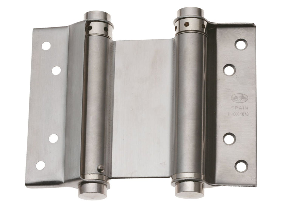 Charnière va-et-vient double action, avec bord carrée. Puiss 7377