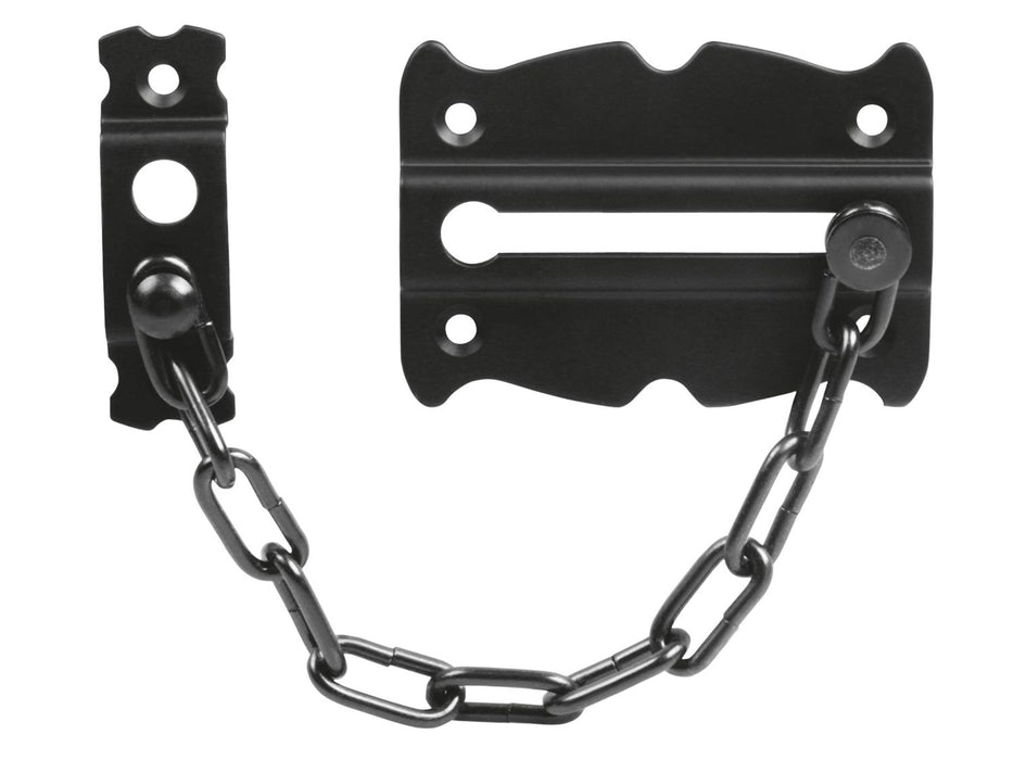 Entrebâilleur à chainette en acier pour portes. 17580