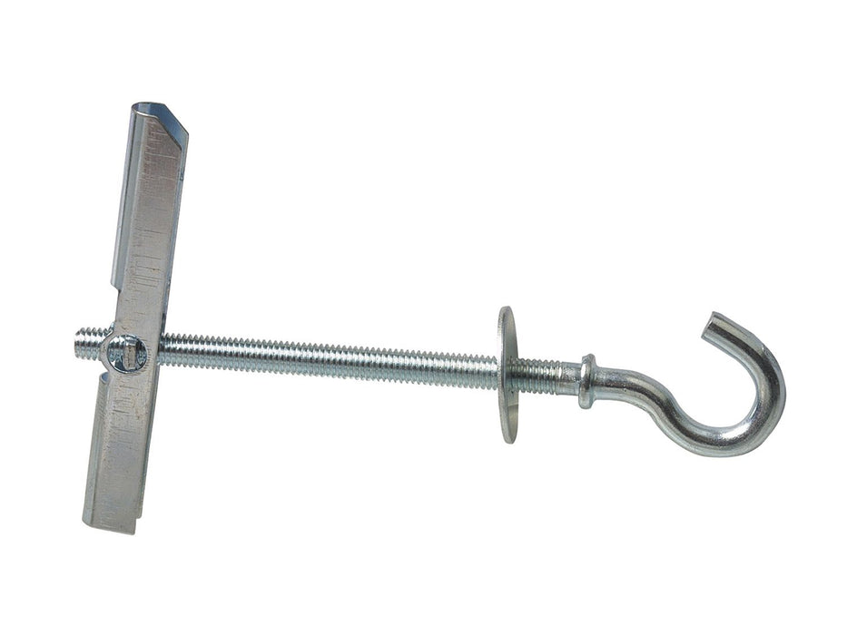 Cheville basculante en acier avec piton. 16391