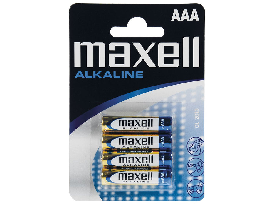 24 Piles alcalines LR03-B2 AAA. 21078