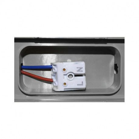 Boitier étanche LED intégrées traversant 48W 4600 Lumens - 75874 MIIDEX