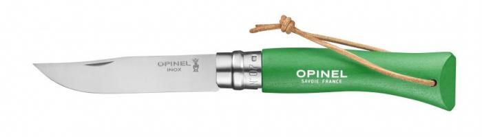 Couteau Opinel Baroudeur vert prairie n°7 - 002210