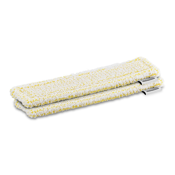 Chiffon microfibres Velcro jaune WV (x2) Karcher 2.633-130.0