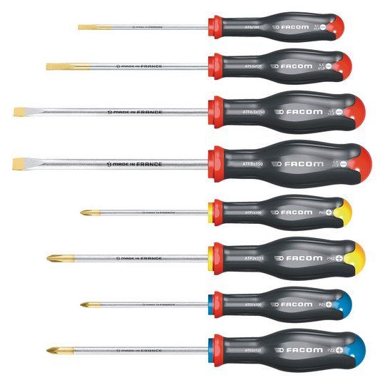 Jeu de 8 tournevis Facom